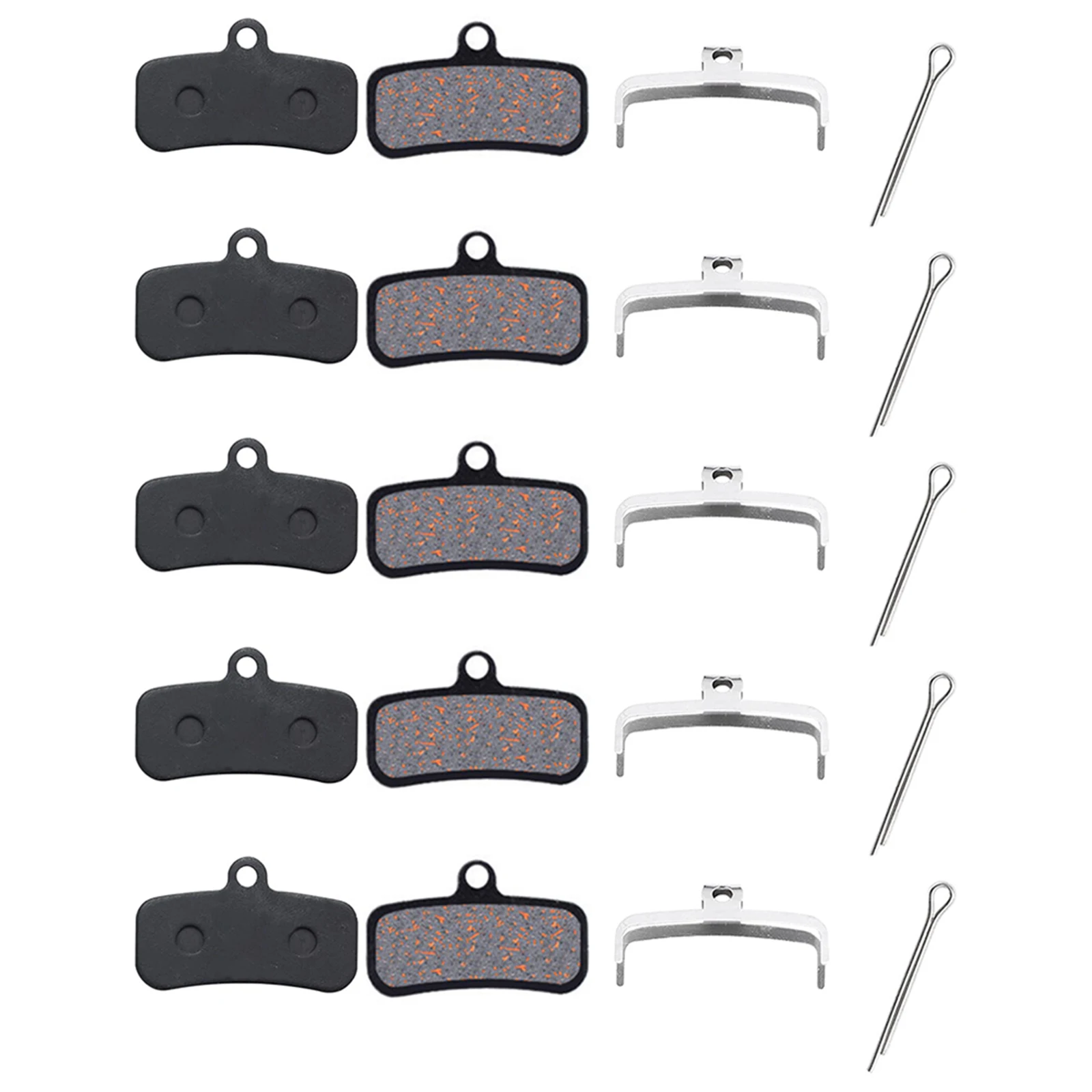 5PairsBikeBrakePadsReplacementForD03SD02SSaintBRM810TKMulti