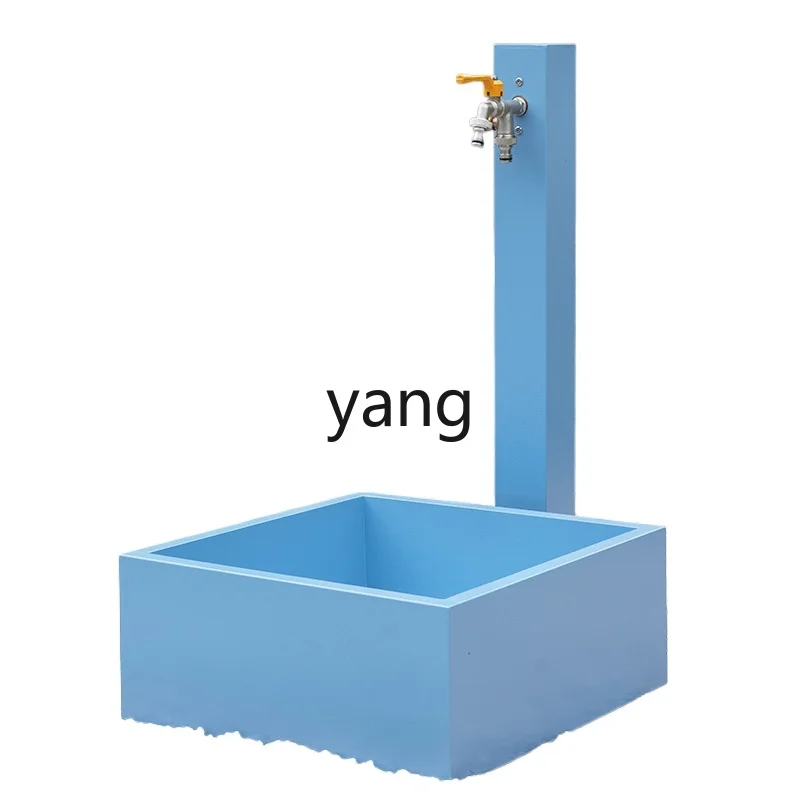 

CX Outdoor Column Faucet Garden Villa Outdoor Pedestal Basin Stainless Steel Antifreeze