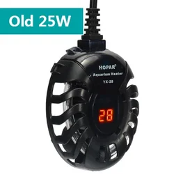 Compact Mini Heater with LED Digital Display for Small Tanks - Explosion-Proof & Auto Temperature Control (Models 25W)