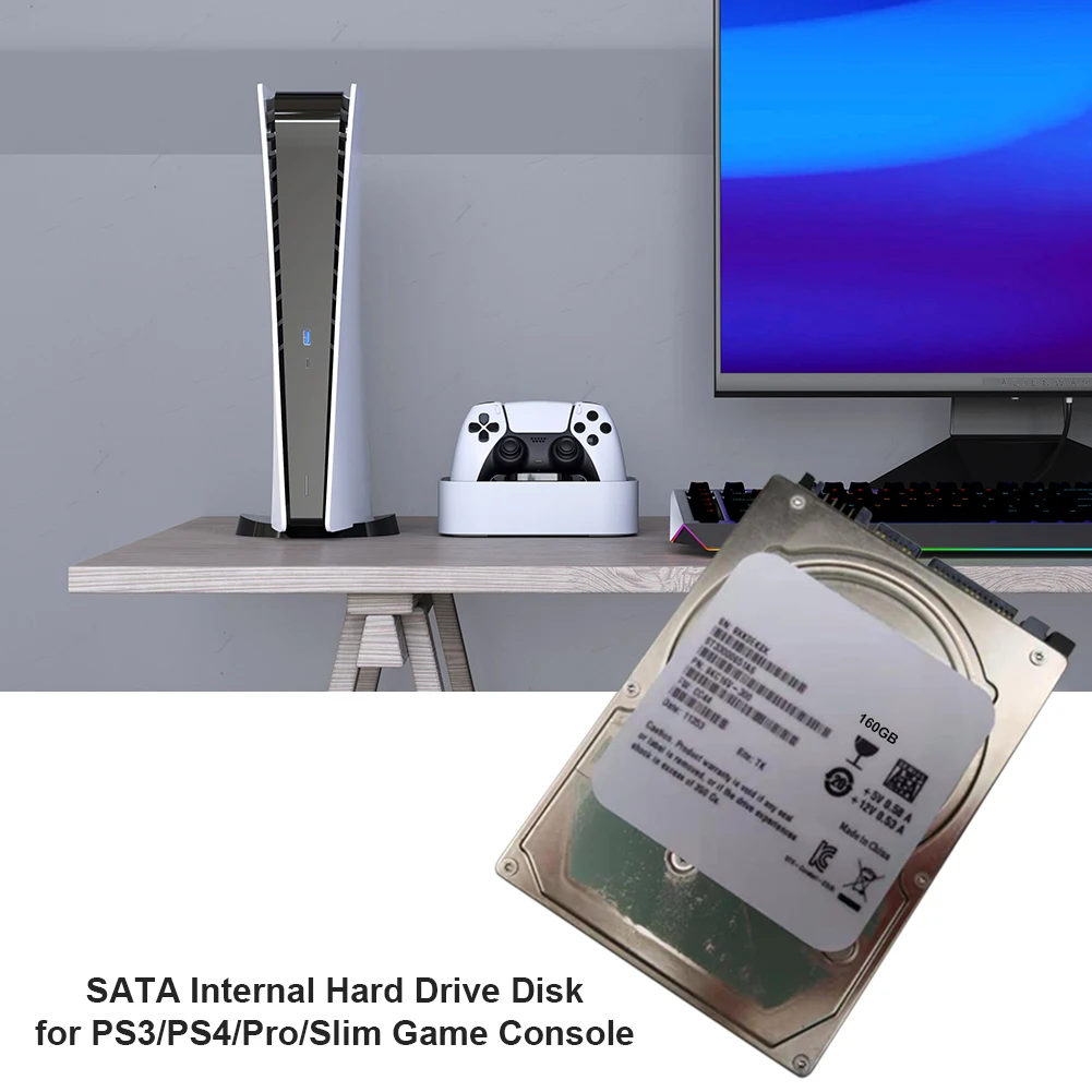 Internal Hard Disk Game Console SATA Interface Internal Hard Drive Disk for Sony PS3/PS4/Pro/Slim Game Console