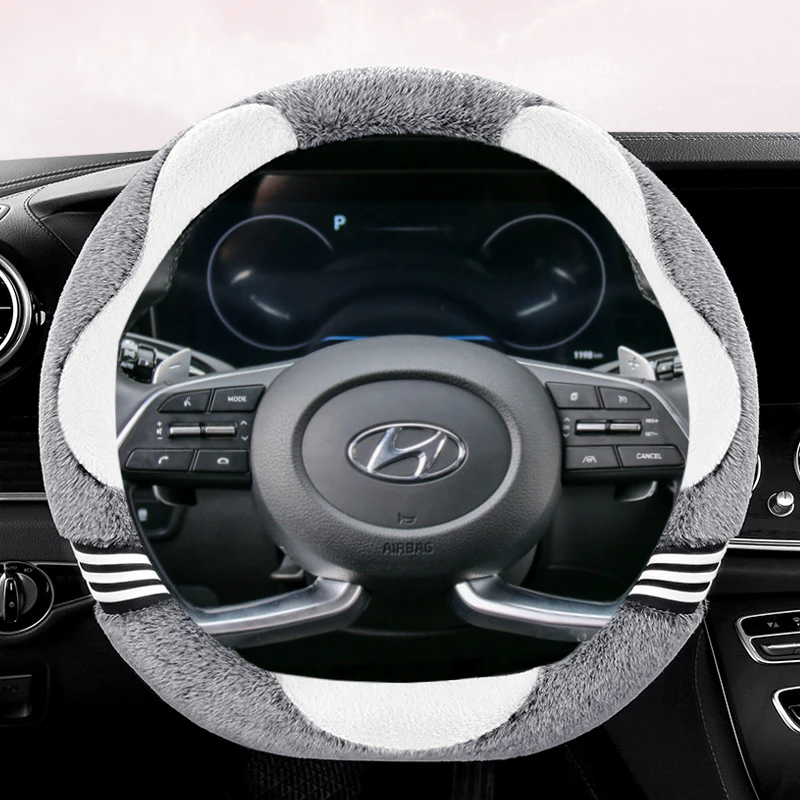 

Зимние плюшевые D-образные аксессуары для Hyundai Creta II 2021 2022