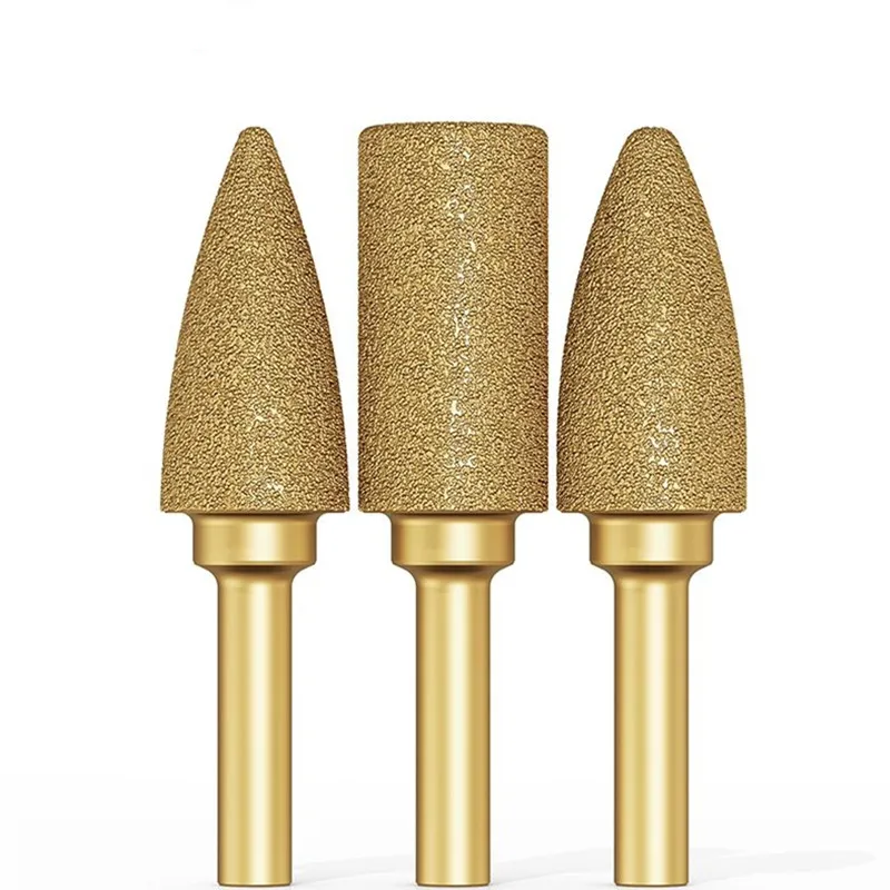 6mm Vacuum Brazed Diamond Grinding and Carving Tool Set