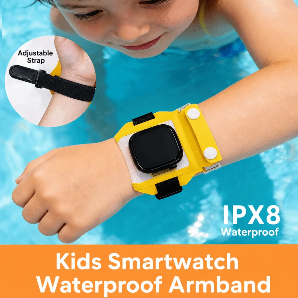 Multicolor Waterproof Touchscreen Smartwatch Protective Cover Accessory