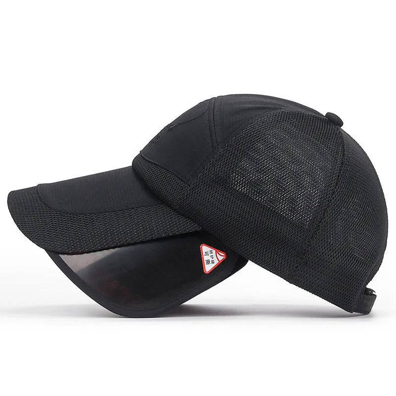 

Summer Sun Hat Men Bucket Hats Women Boonie Hat Wide Brim UV Protection Male Mesh Breathable Fishing Cap Beach Hat bone gorras
