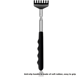 Adjustable Telescopic Steel Back Scratcher - Anti - Itch Claw Massager for Ultimate Comfort (Upgraded)