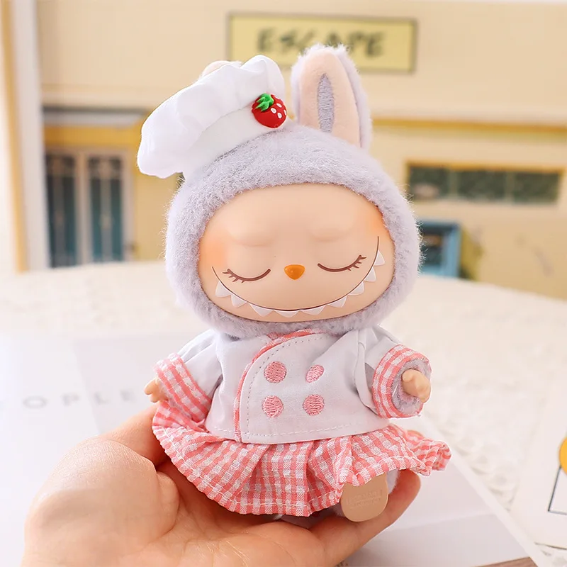 17 センチメートルかわいいミニぬいぐるみ人形の服衣装アクセサリー