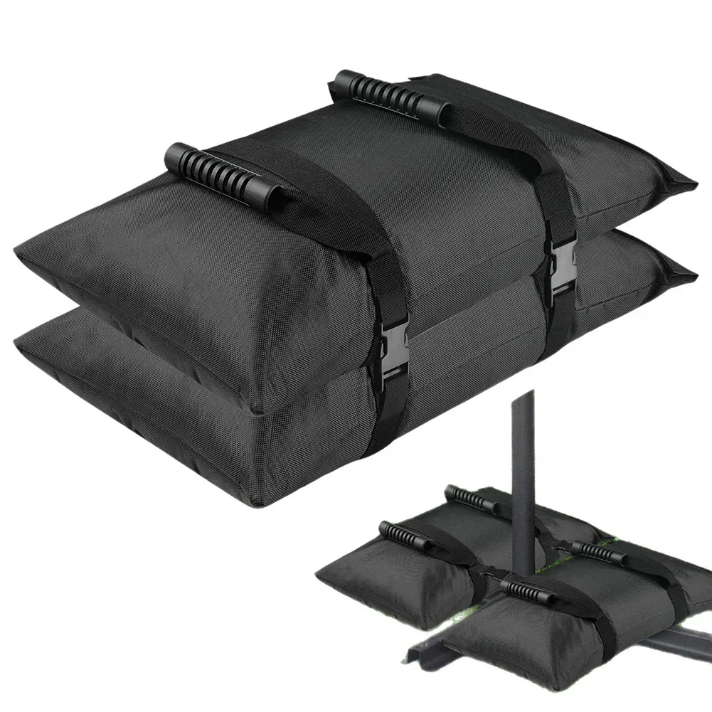 1PCS Umbrella Base Weights Sand Bag With 2 Inner Bags Leak-proof Heavy-duty Outdoor Oxford Fixed Sandbags For Camping Tent