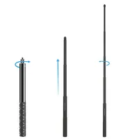 Bullet Time Invisible Selfie Stick for Insta360 X4 X3 X2 GoPro 12 11 10 9 8 DJI Action 4/3 SJCAM Selfie Stick Bundle Handle - Image 3