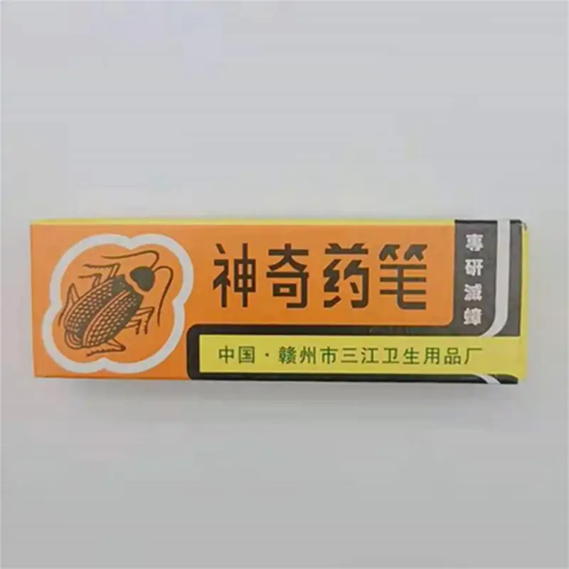 Cockroach Medicine Pen 3PCS Cockroach Pen Kill Lice Ant Bug Flea Chalk Kitchen Household Insect Repellent Lures Baits