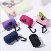 Portable Dog Poop Bag Walking Dog Garbage Holder Dispensers Pet Waste Bag Dispenser Dog Poop Bag Holder Pet Supplies 3