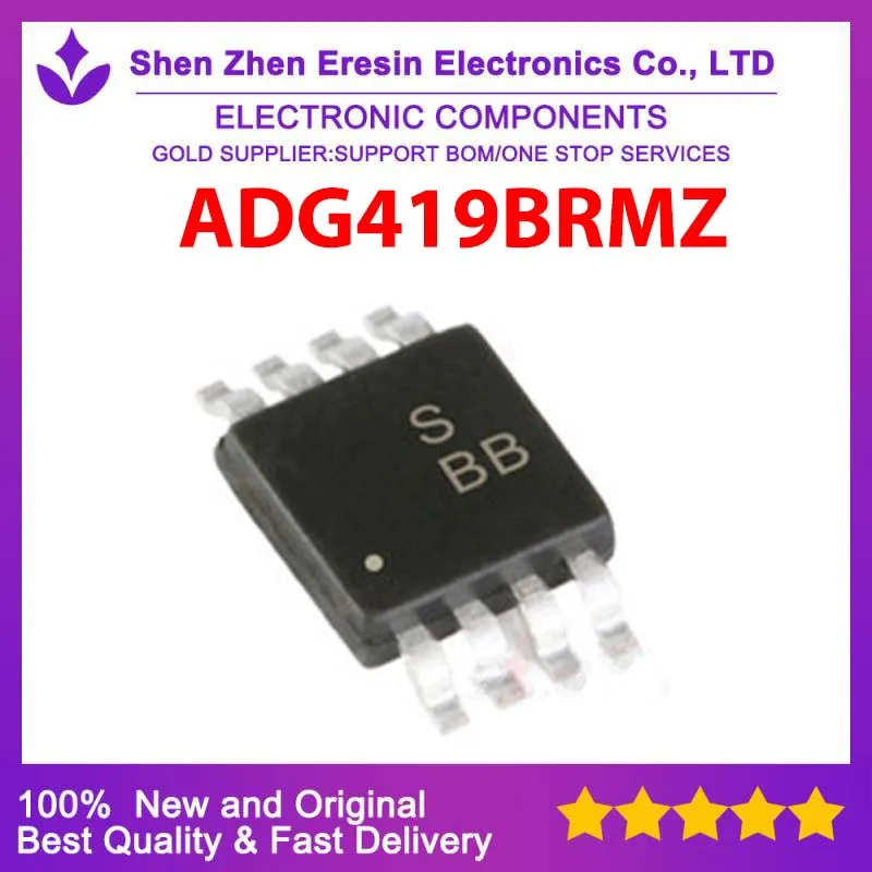 

Free shipping 1PCS/LOT ADG419BRMZ MSOP8 New and original