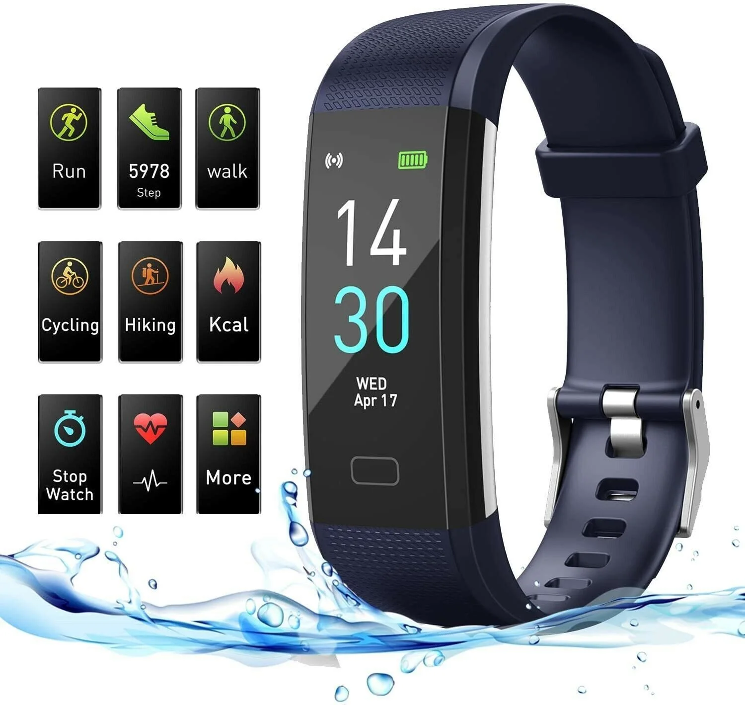 Smart Band Watch Sport Fitness Activity Tracker Fit Bit iOS Android| | -  AliExpress
