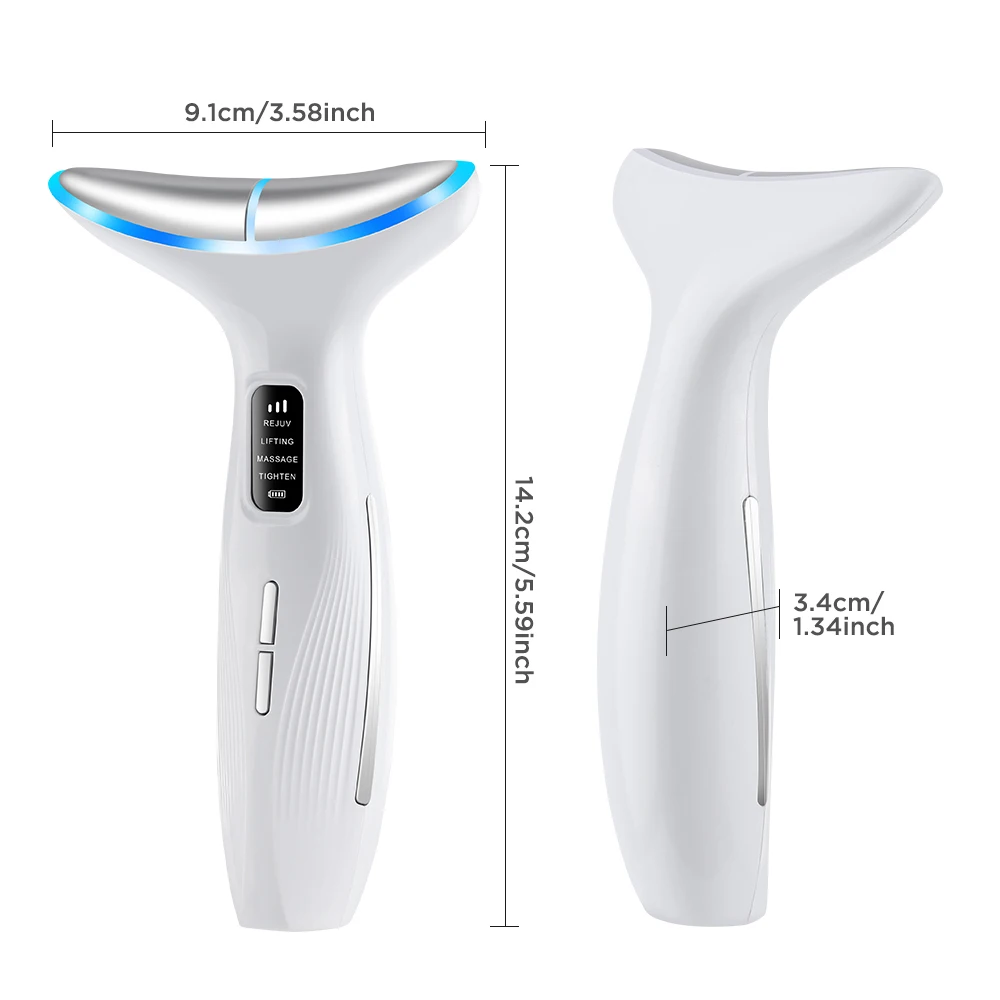 EMS Micro-current Face Beauty Device Neck Lifting IPL Skin Rejuvenation Care Dou