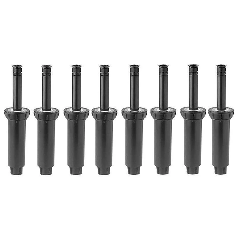 8Pcs Professional Pop-Up Sprinkler Adjustable Spraying Distance in 3-6M for Grassland/Garden/Lawn Sprinkler Irrigation sprinkler irrigation