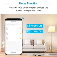 Tuya Smart Wifi Socket Israel Plug 16A Power Monitor Light Switch Smart Life Outlet Remote Control For Alexa, Google Assistant - Image 6