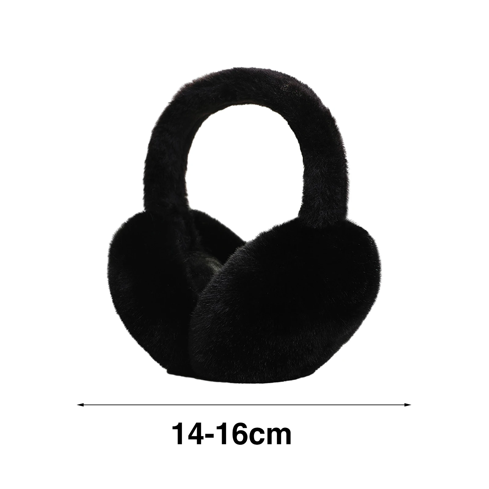 Unisex Plaid Folding Ear Cover Autumn Winter Warm Earmuffs warm earmuffs