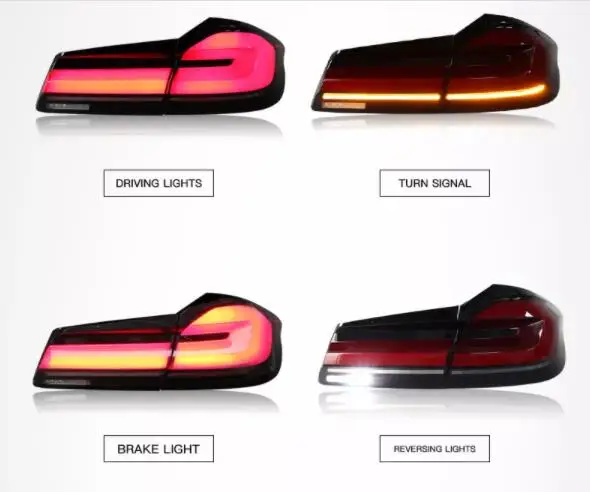 Taillight Assembly for BMW 5-series G30 2017-2020 BMW F90 M5 520i 530i LED Running Light LED Turn Signal LCI Taillight 5 Taillight Assembly for BMW 5-series G30 2017-2020 BMW F90 M5 520i 530i LED Running Light LED Turn Signal LCI Taillight 5