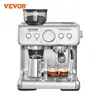 VEVOR Espresso Machine with Grinder 15 Bar Semi-Automatic Espresso Coffee Maker with Milk Frother Steam Wand 1