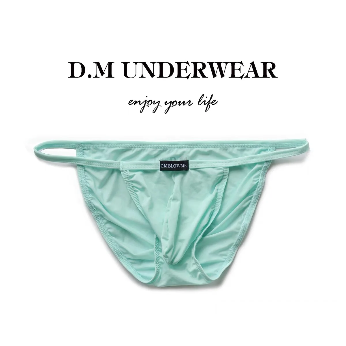 

Gay White Briefs Youth Cartoon Men's Underwear Sports Breathable