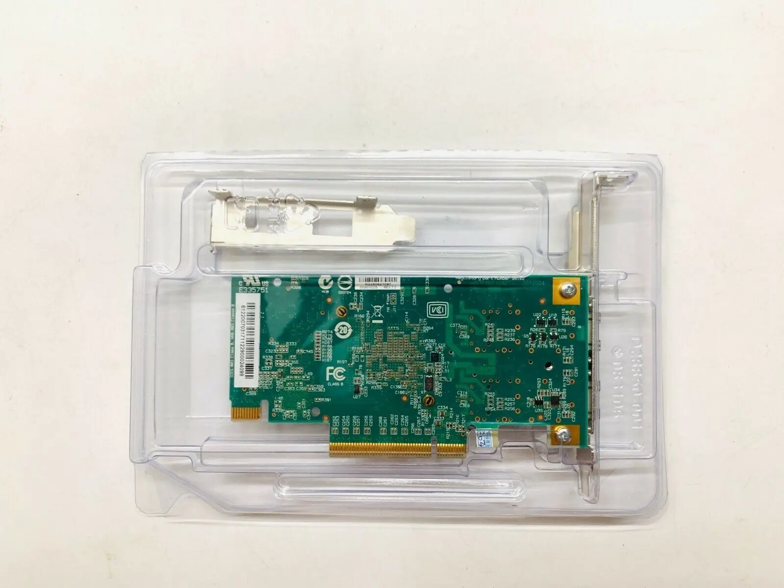 Solarflare SF329-9021-R7 듀얼 포트, 10G 이더넷, 10GbE SFP + PCIe NIC, SFN6122F
