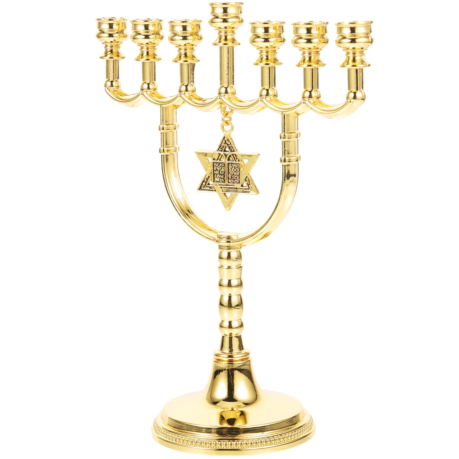 

7 Branch Menorah Candle Holders Candelabra Candlestick Holders Candle Stand