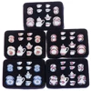 15Pcs/set Teapots Tea Game Model Miniature Dollhouse Furniture Porcelain Cups Flower Tableware Kitchen Chinese style Girls Toys 2