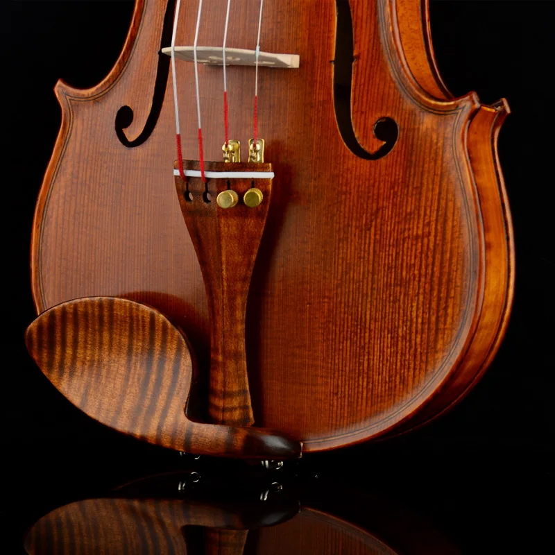 Acoustic Violin CHRISTINA Advanced Violin EU2000C Classic Oil-based Varnish European Spruce Two-piece Flame Maple Backpanel Fittings Completed
