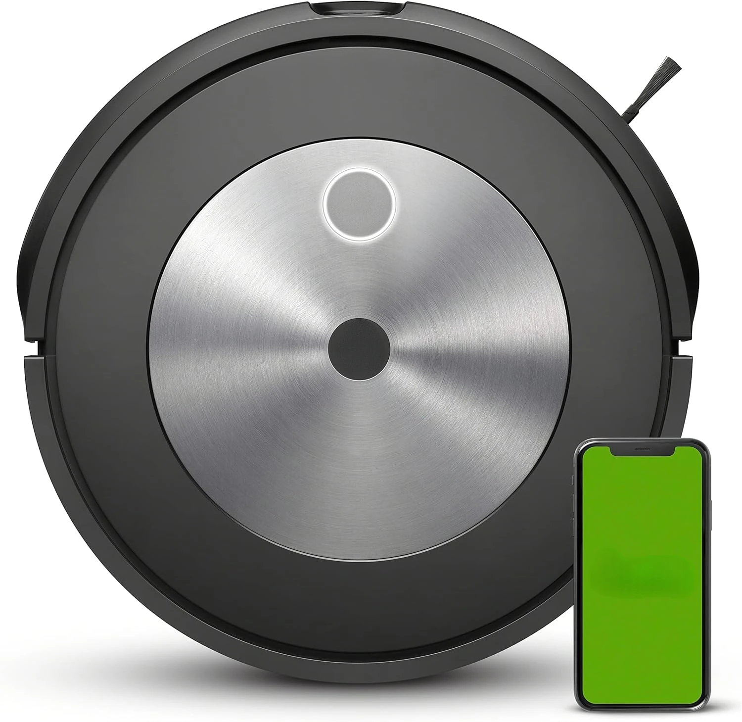 

Робот-пылесос Roomba Combo j5 2-в-1 с дополнительной уборкой, определяет и предотвращает препятствия, такие как отходы и шнуры из ПЭТ, чистая