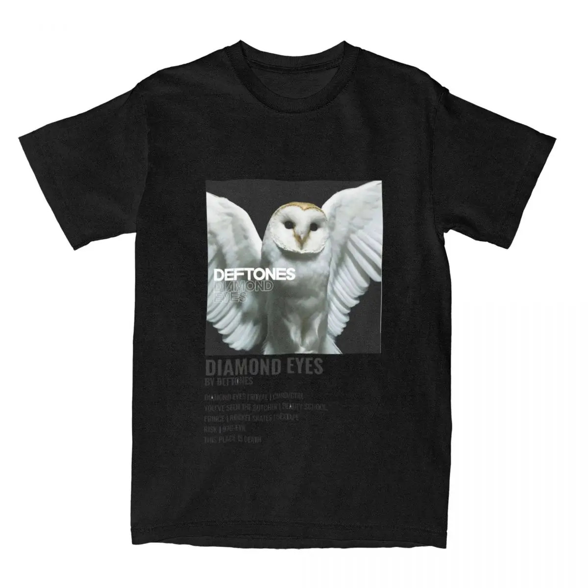 D-Deftones Band T-Shirt Men Diamond Eyes Music Album Vintage Pure ...