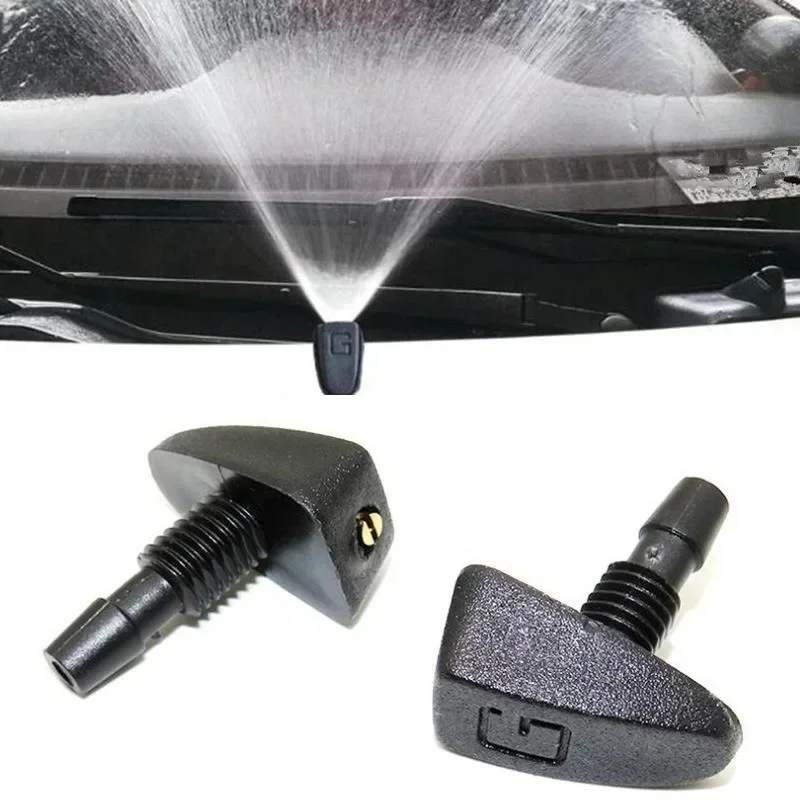 Car Windshield Washer Wiper Nozzle 2Pcs Fit For Audi A1 A3 A4 B6 B8 B9 A5 A6 A7 A8 C5 Q7 Q3 Q5 Q5L SQ5 R8 TT S5 S6 S7 S8 Car Accessories