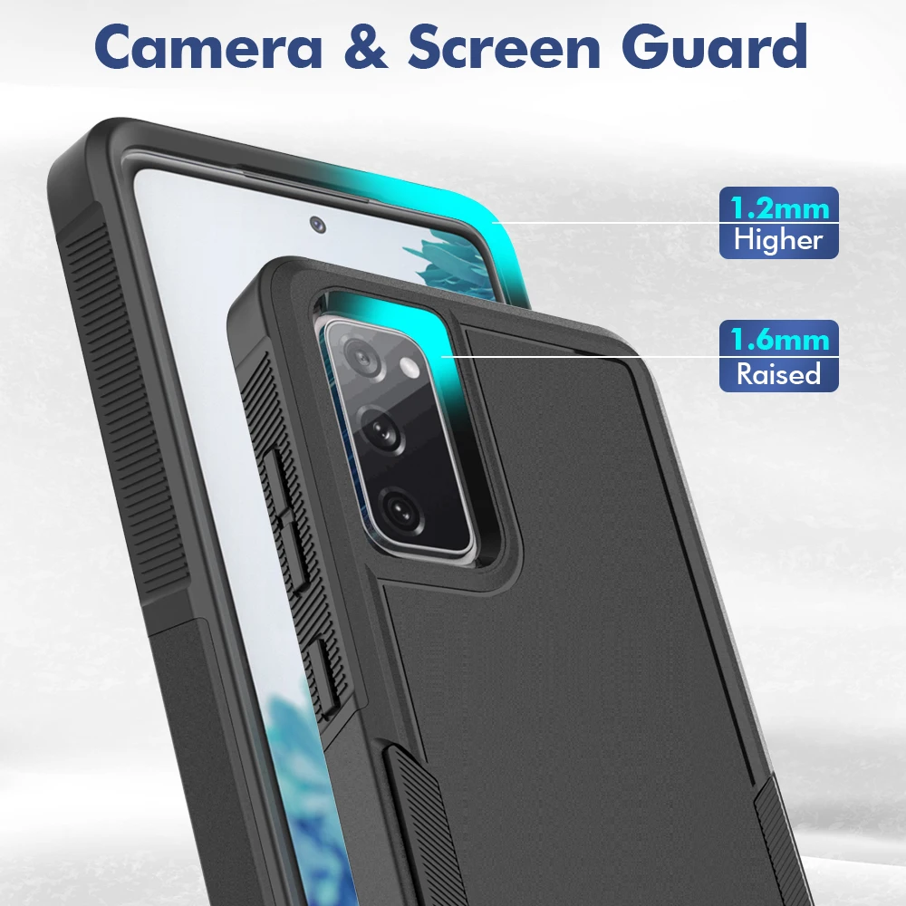 Premium Shockproof Hybrid Armor Phone Case with Dual Layer Protection