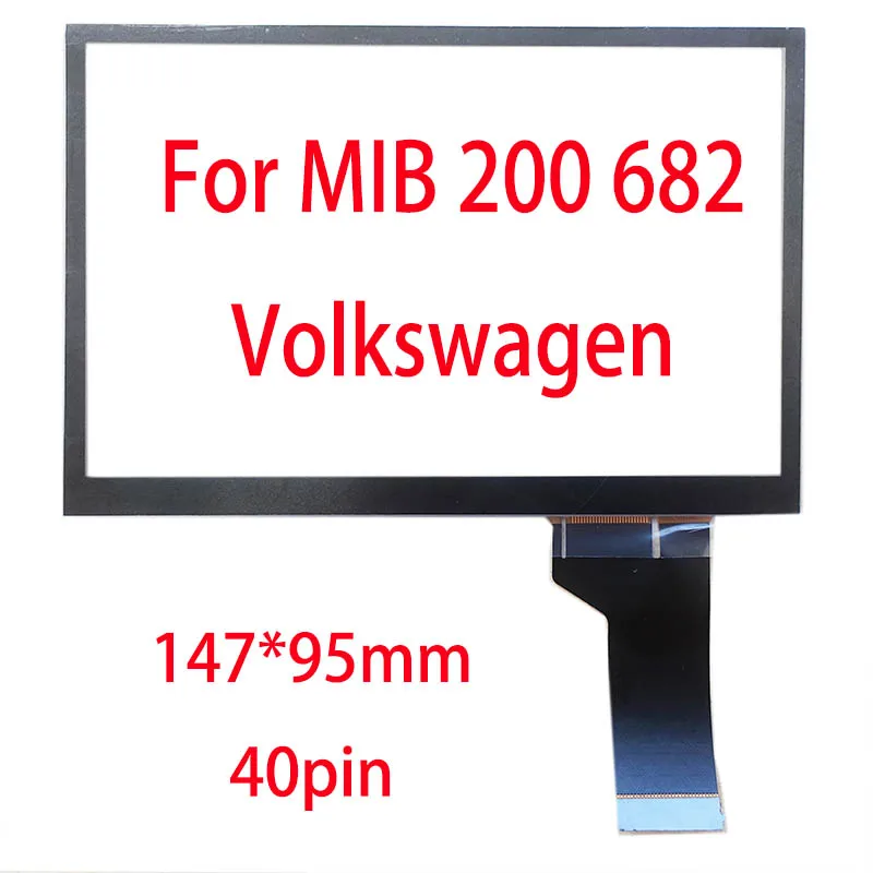 ACT5131FPC-A1-E 6.33 Inch Touch Screen Glass Sensor DIigitzer For  Scirocco MultivanSharan Skoda PQ MIB200 682 STD2 WVGA0633F00 — view 3