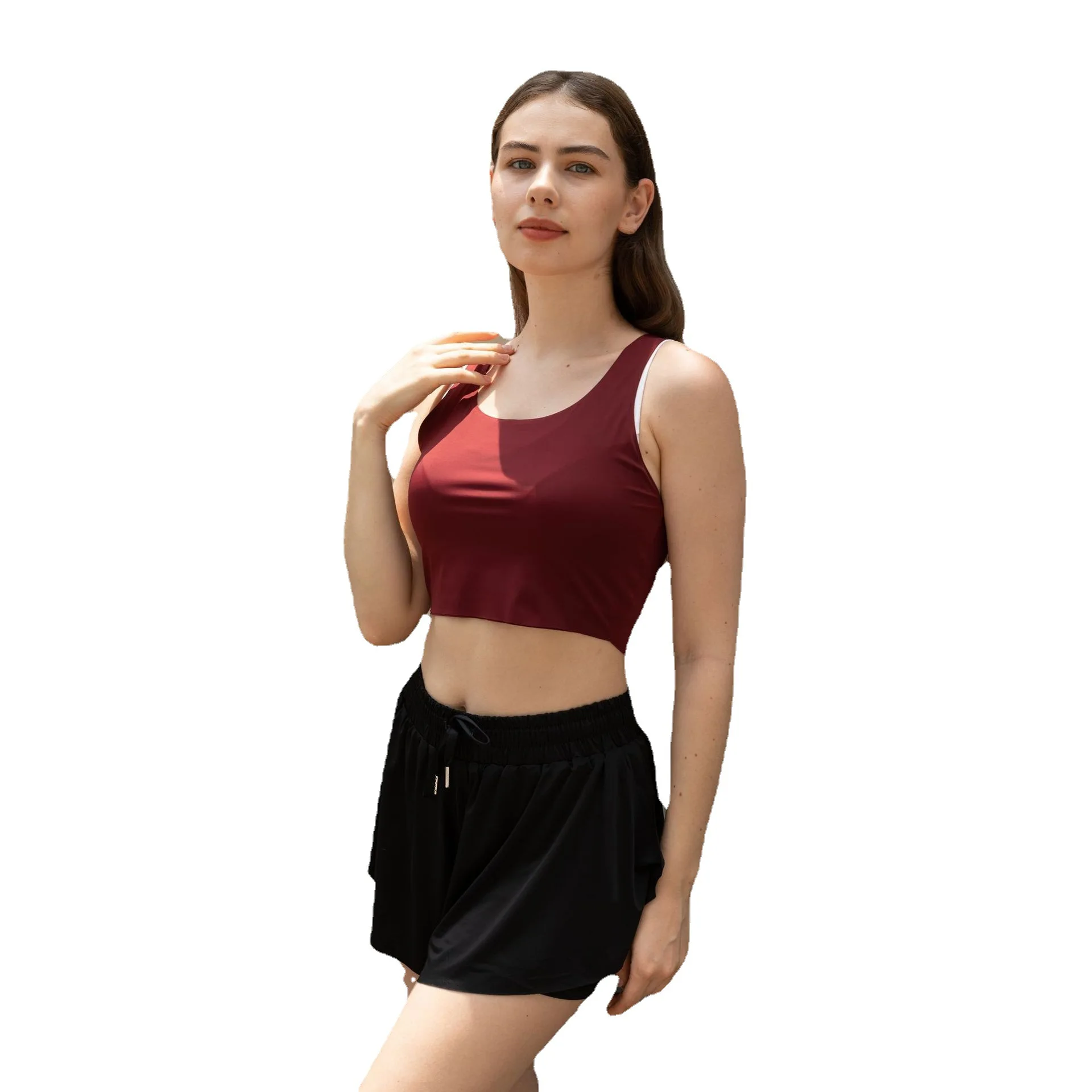 Yoga 2 in1 Outdoor Skirt Shorts Women Gym Sports Fitness Running Quick Drying Short Pants Girl Badminton Tennis Skirts Clothing