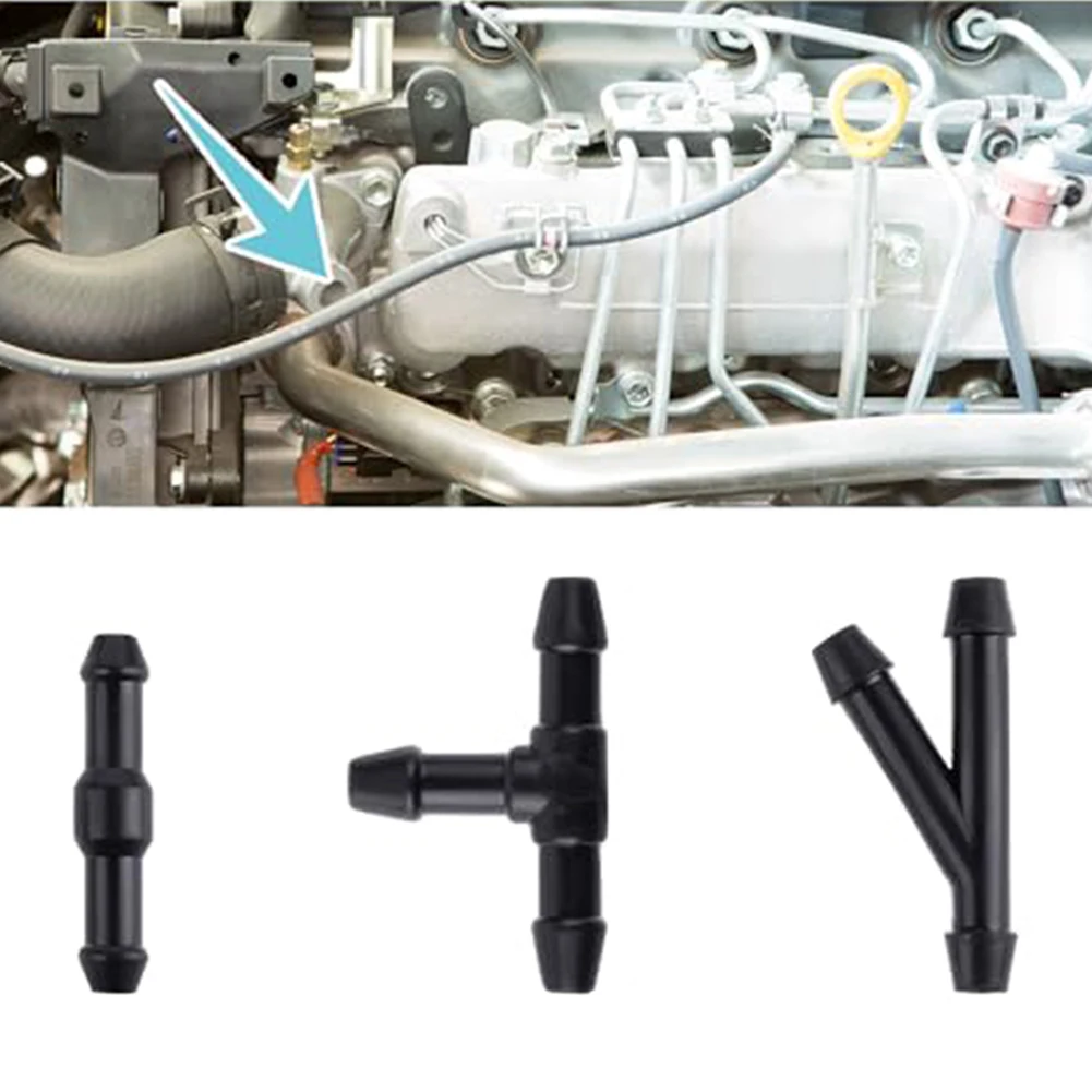 Newest 30pcs Windshield Washer Hose Connector Water Tube T/Y/I Type Splitter Fittings Direct Replacement Car Accessories