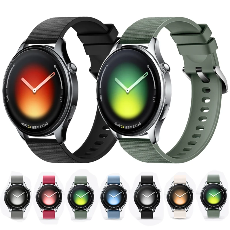 Premium Silicone Sport Strap - Enhanced Replacement Band