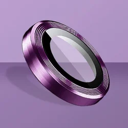 Premium Scratch - Resistant Camera Lens Protector with HD Tempered Glass and Metal Cap - Galaxy S26 Ultra (PURPLE)