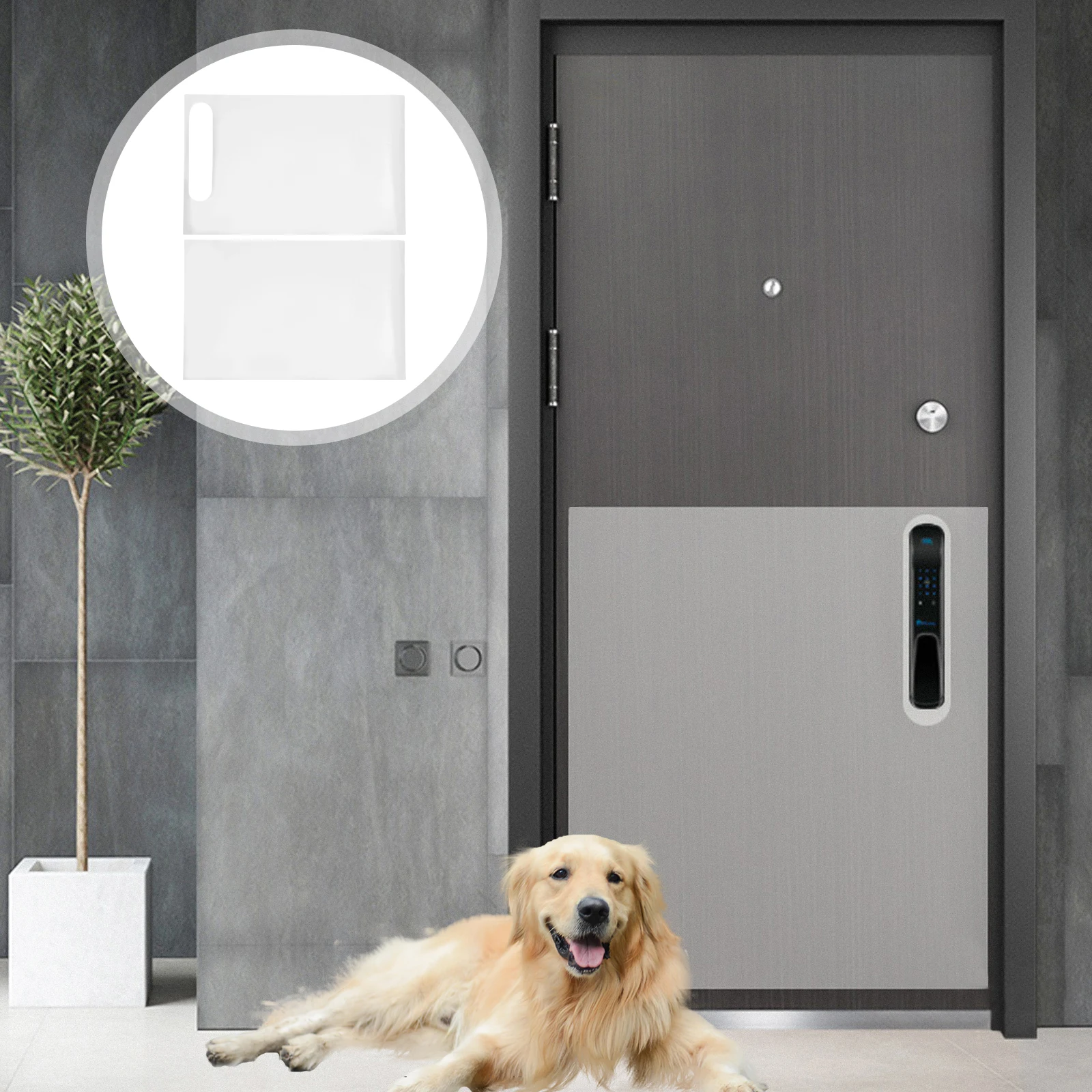 Dog Door Scratch Protector 3