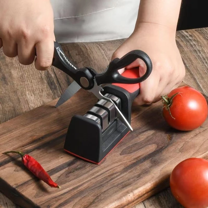 Multifunctional Kitchen Knife Sharpener - Fast Fine Grinding Household Tool
