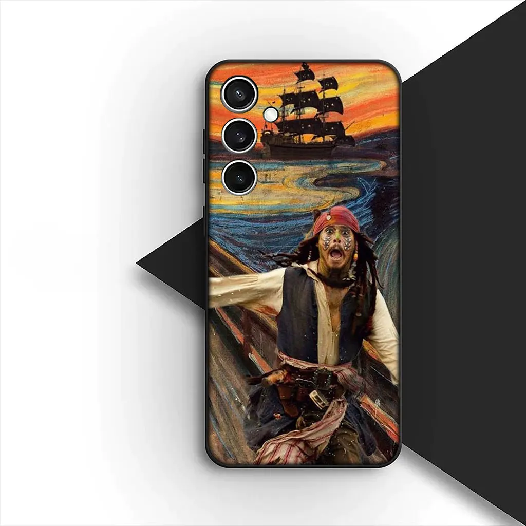 Captain Jack Sparrow's Pirates of the Caribbean Themed Phone Case