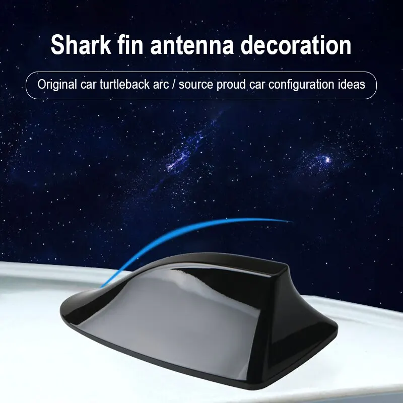 Roof Modification Accessories General Motors Shark Fin Tail Wing Decoration Antenna No Radio No Punching