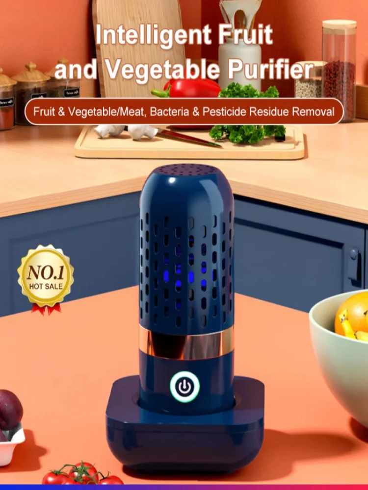 Portable Fruit and Vegetable Sterilizer Intelligent Home Fruit and Vegetable Washers Purifier