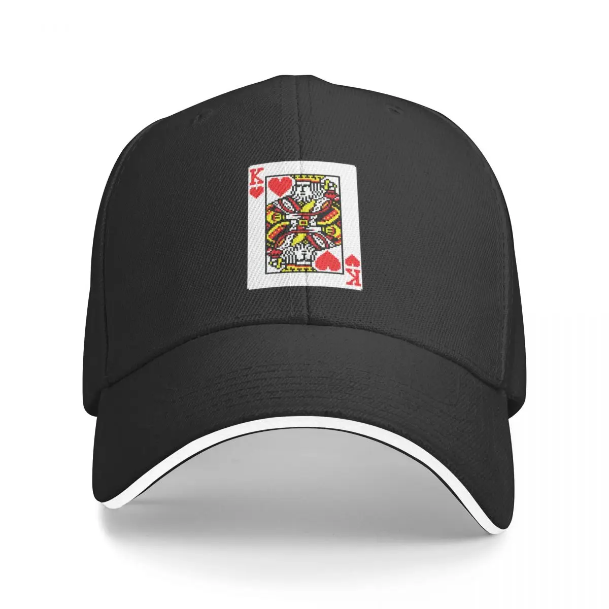 

King of Hearts Pixel Art Baseball Cap |-F-| Hat Baseball Cap Man Women's