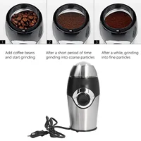 200W Home Electric Coffee Grinder, EU 220V Coffee Beans Grinder - Stainless Steel Blade, Easy to Clean, for Herbs and Spices 1