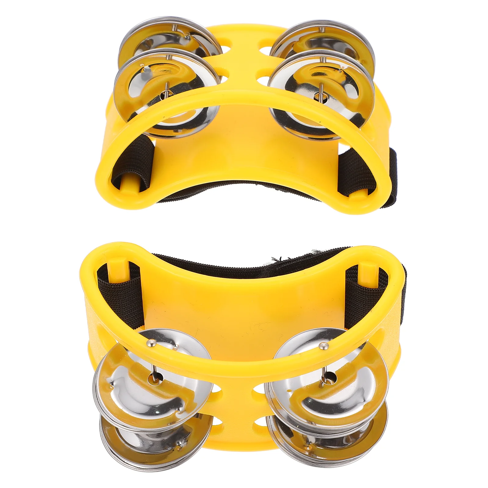 Double Row Pedal Bell Kids Instruments Jingles Tambourines Music Education Toy Rhythm Foot Bells Professional
