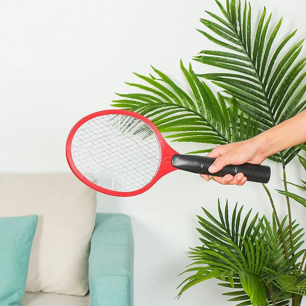 Summer Supplies Plastic Electric Fly Insect Racket Mosquito Wasp 5 Colors Mosquitos Killer Portable Swatter Bug Outdoor_voghion.com