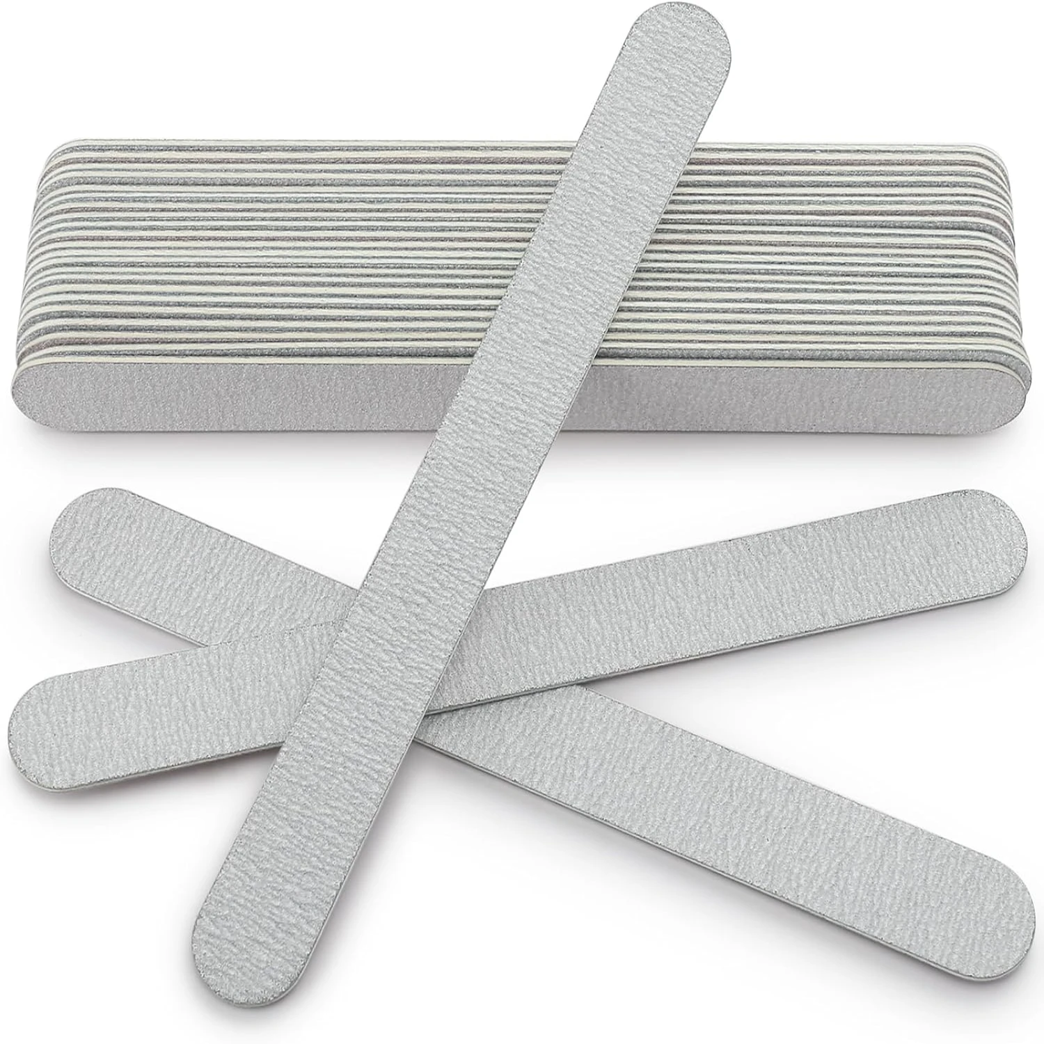 Women-Deluxe 25-Piece Double Sided Professional High-Quality Nail Files and ers Set for Superior Manicure and Pedicure-T