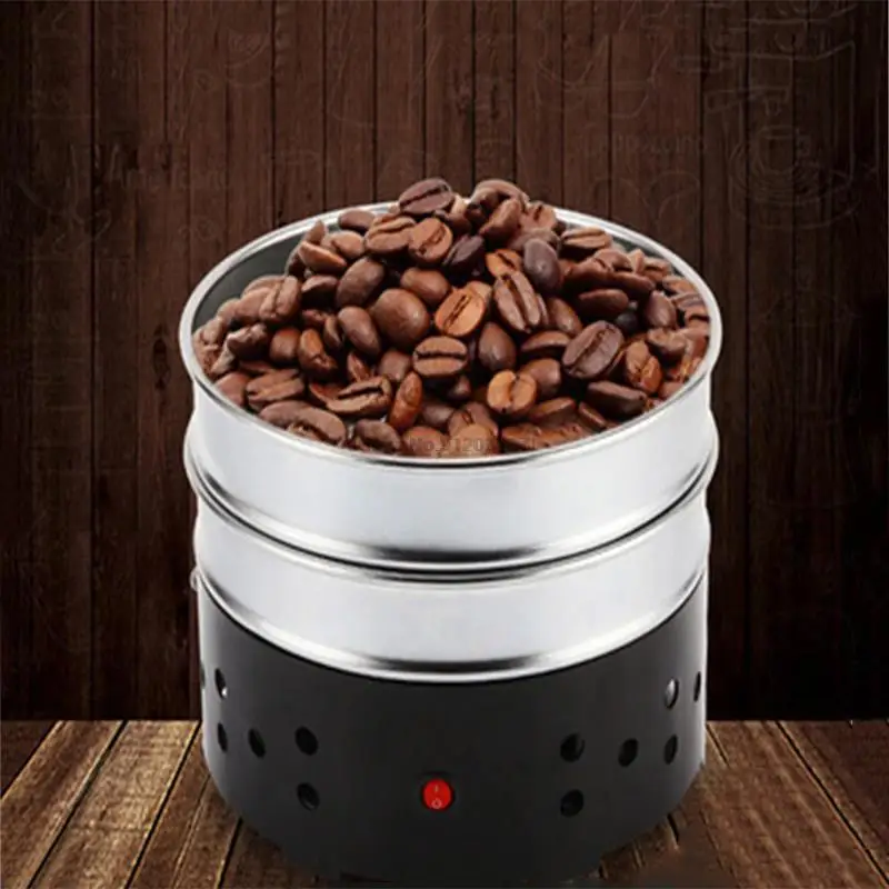 

Coffee Bean Cooler 110V/220V 500g Household Coffee Beans Rapid Cooling Cooler Machine Double Layer With Stainless Steel Sieve