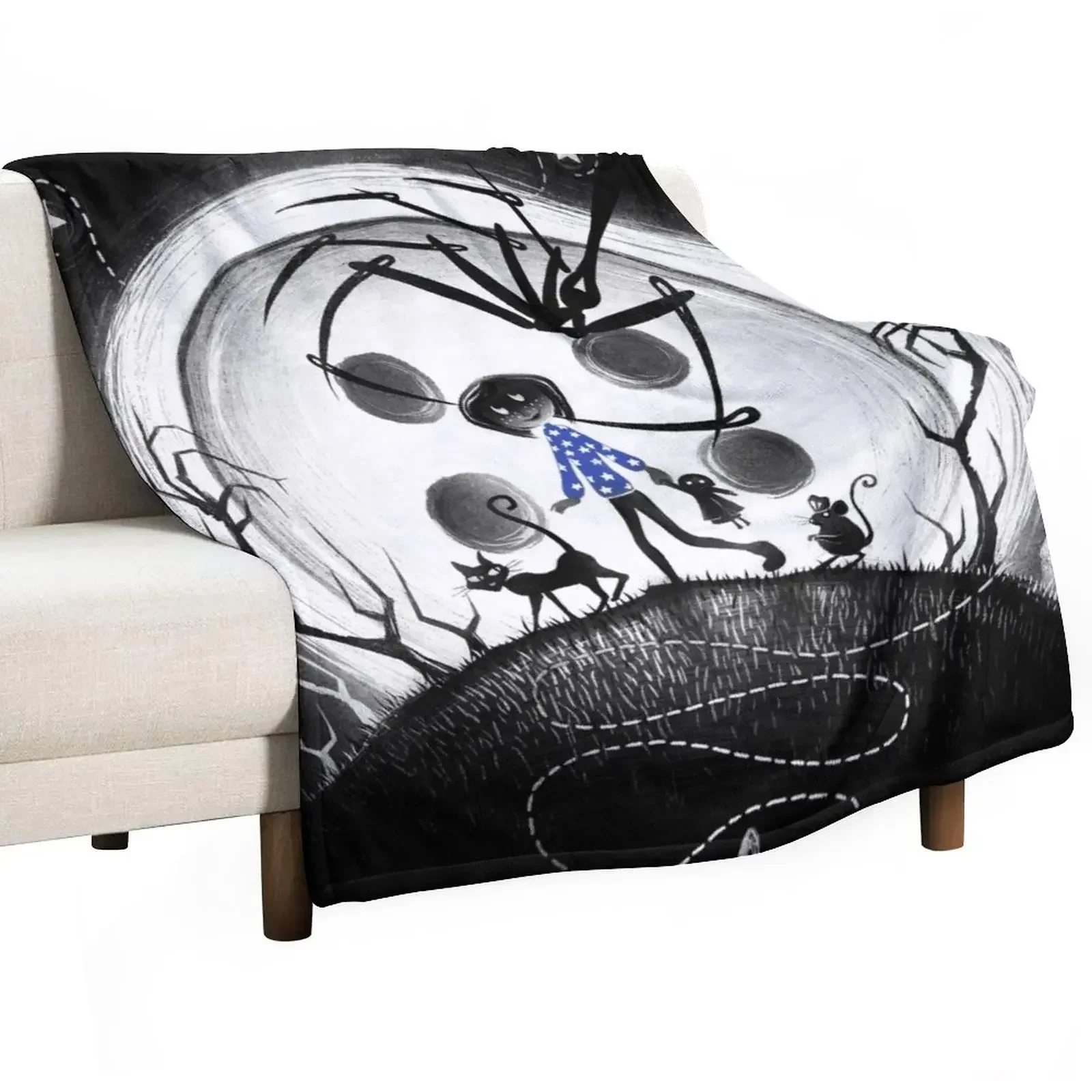 

Behind The Door Throw Blanket valentine gift ideas Hair Blankets