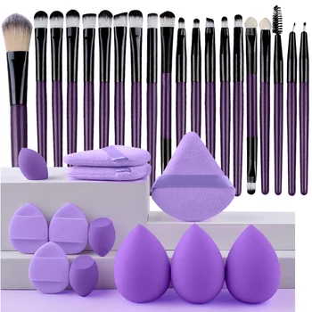20PCS Detail Makeup Brushes Kit Soft Bristles Concealer Eyeliner Brush Eyeshadow Shader Brush Facial Cosmetic Beauty Tools 1