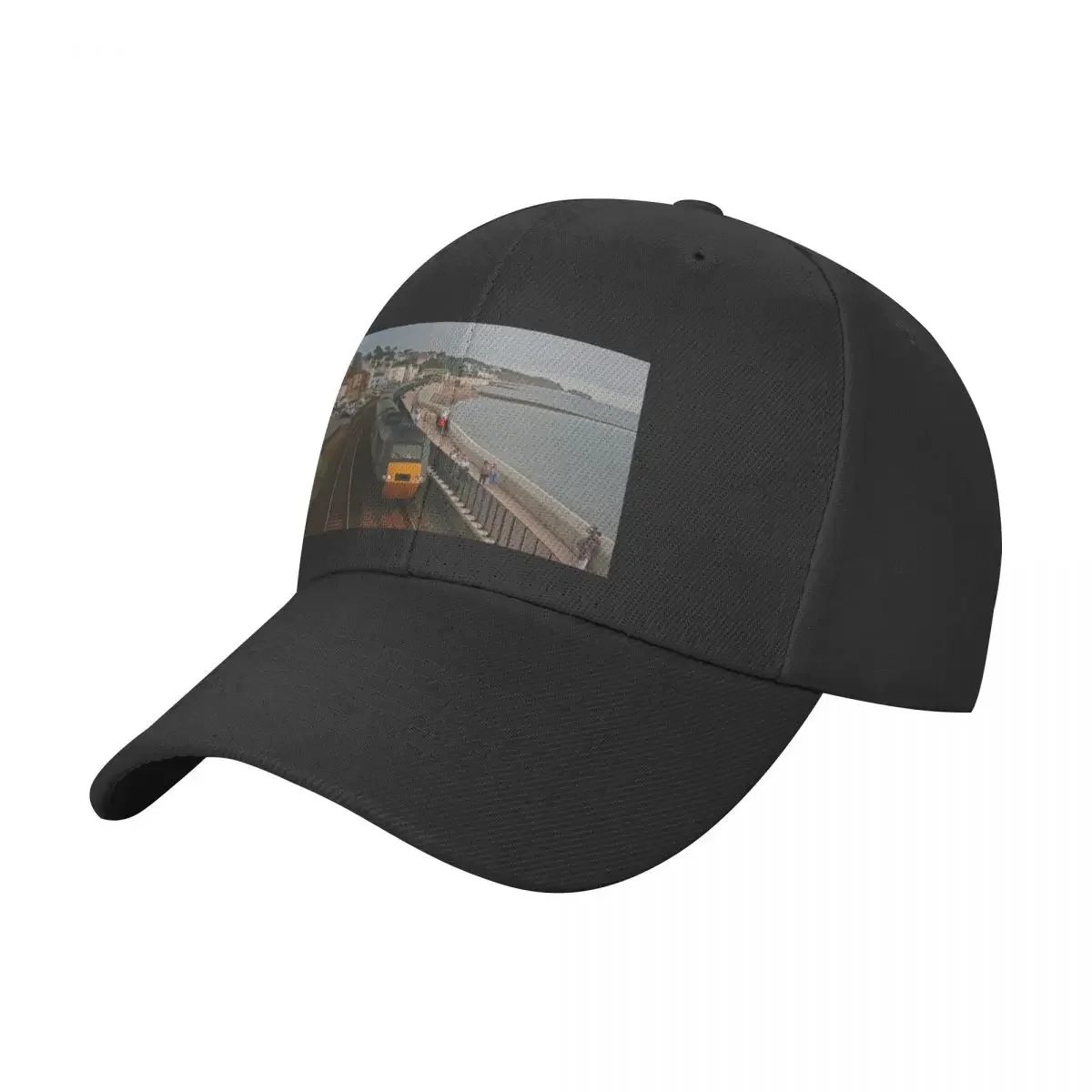 

Class 43 departing Dawlish, September 2021 Baseball Cap foam party Hat Christmas Hat fishing hat tea Men's Hats Women's